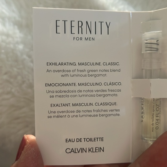 6- sample of ETERNITY & ARMANI Code Perfume and EAU DE TOILETTE For men's - Picture 7 of 12